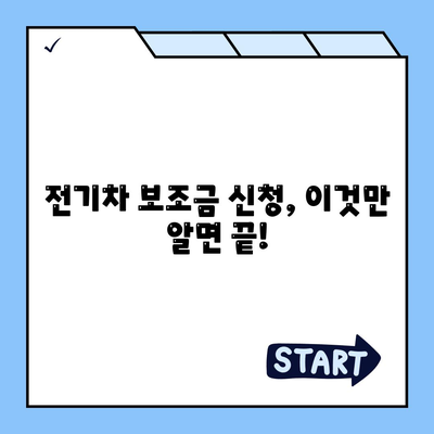 2024 전기차 보조금 신청