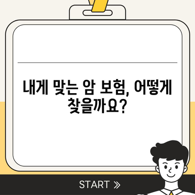 암 보험 상품