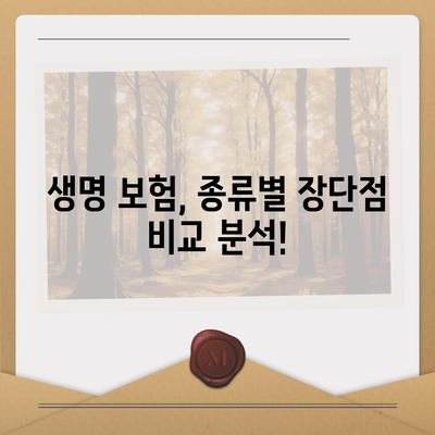 생명 보험 상품