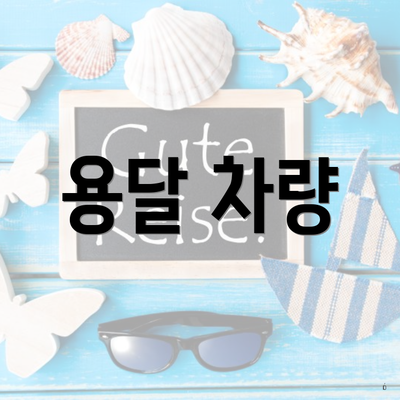 용달 차량