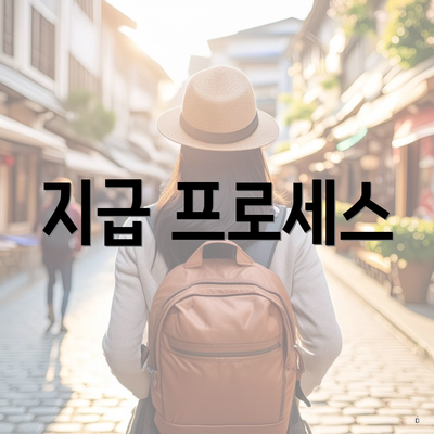 지급 프로세스