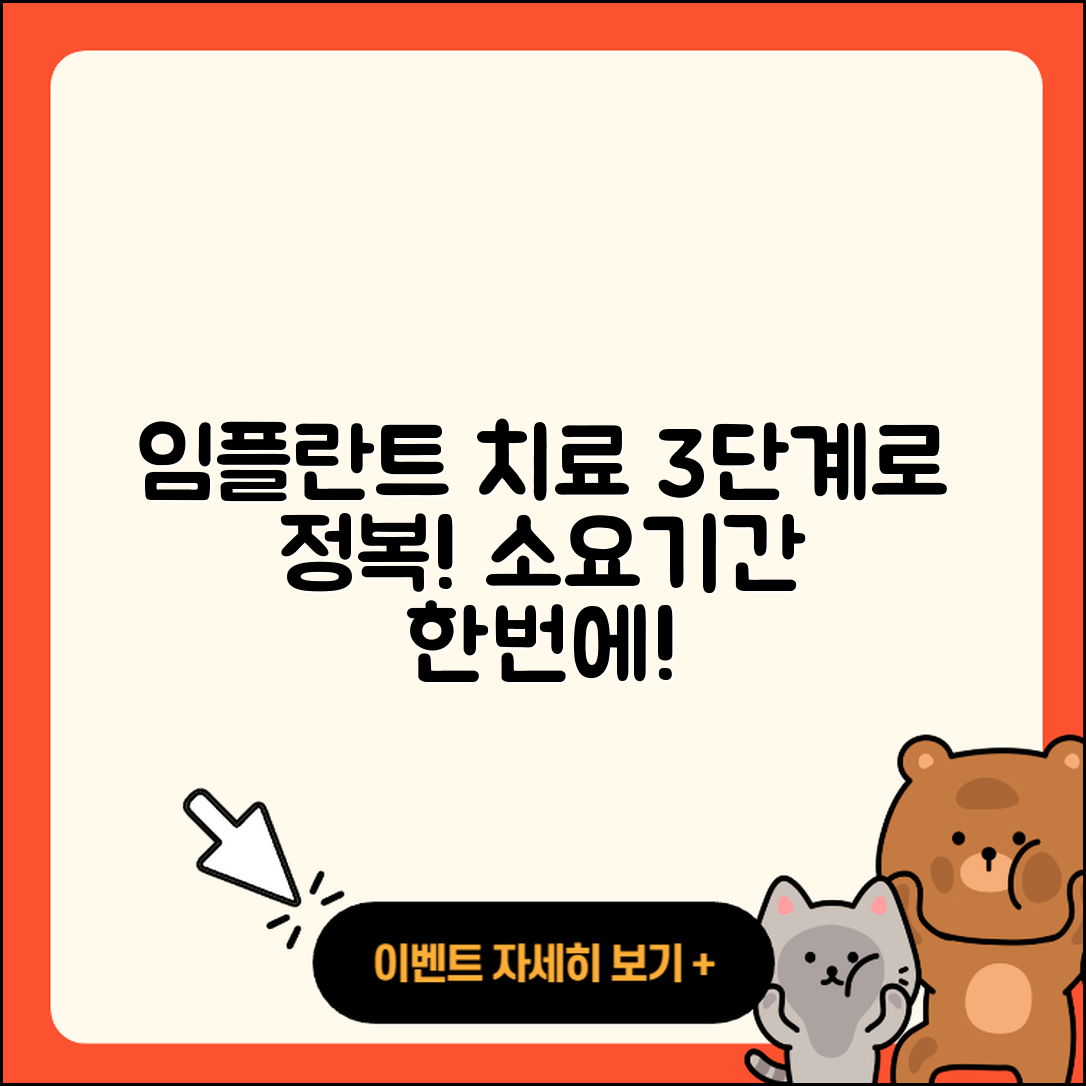 임플란트 틀니 치료 기간, 3단계로 알아보자!